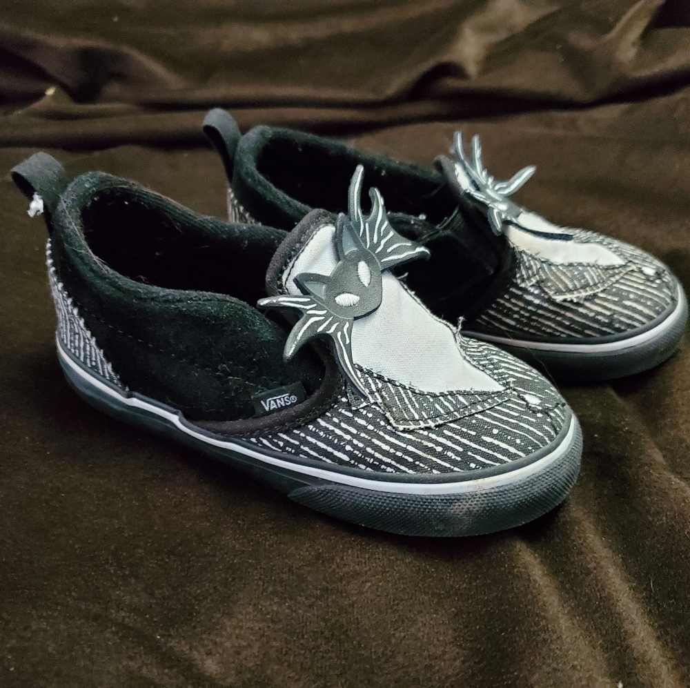 Limited edition Nightmare Before Christmas Jack Skellington Vans kids size 9